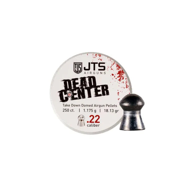 JTS DEAD CENTER PRECISION .22 CAL 18.13 GRAIN DOMED PELLETS / 250