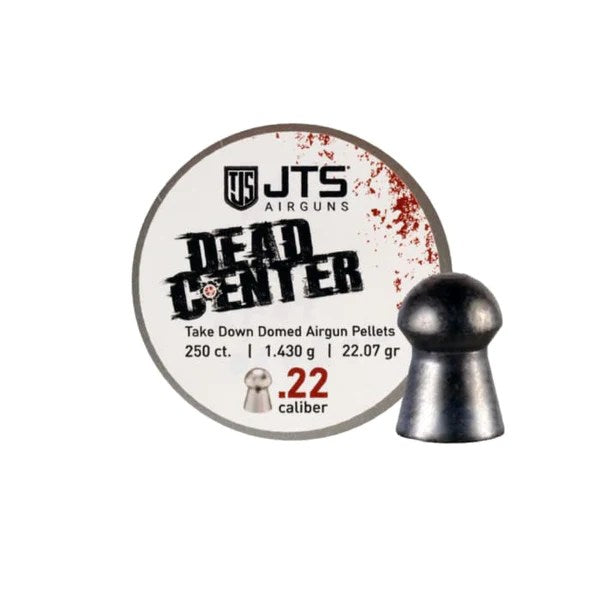 JTS DEAD CENTER PRECISION .22 CAL 22.07 GRAIN DOMED PELLETS / 250